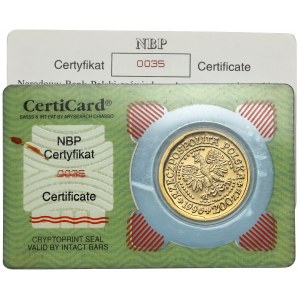 Orzeł Bielik 200 złotych 1996 - niski numer (35)