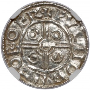 Anglia, Knut (1016-35), Denar typu Pointed Helmet