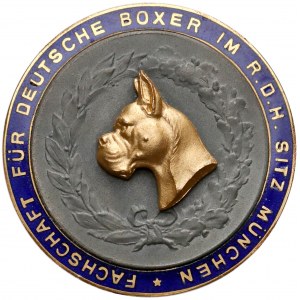 Deutschland, Medaille für deutsche Boxer - Leipzig 1935