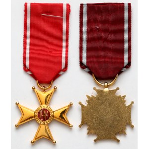 PRL, Order Odrodzenia Polski i Złoty Krzyż Zasługi + Legitymacje