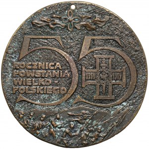 Medal MS Powstaniec Wielkopolski - 55 rocznica Powstania Wielkopolskiego