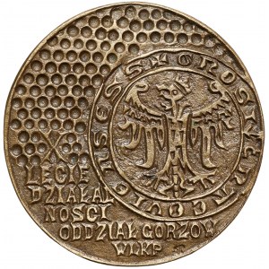 Medal, X-lecie działalności, Oddział Gorzów Wielkopolski 1976