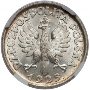 Kobieta i kłosy 1 złoty 1925 - PIĘKNA