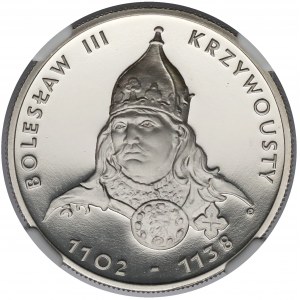 Lustrzanka MIEDZIONIKIEL 50 złotych 1982 Bolesław III Krzywousty