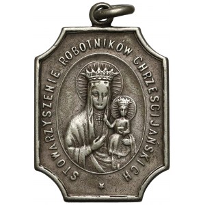 Medalik Rewolucja 1905 - Stowarzyszenie Robotników Chrześcijańskich