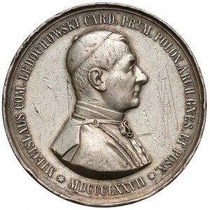 Medal Kardynał Mieczysław Ledóchowski 1877