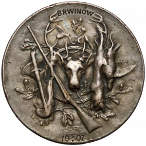 Medal strzelecki - Brwinów 1907