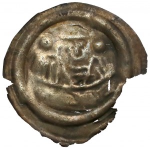 Mieszko III, Brakteat hebrajski - Anioł - b.rzadki