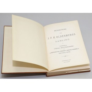 Szwecja, Beskrifning öfver J.F.H. Oldenburgs Samling, Reprint (ND/1883)