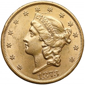 USA, 20 dolarów 1873 - Liberty Head, Filadelfia