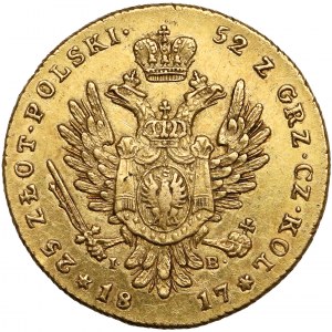 25 złotych polskich 1817 IB - pierwsze