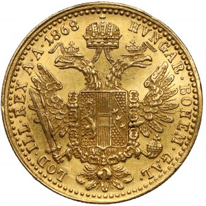 Österreich, Franz Joseph I., Dukaten 1868 A, Wien