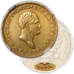 25 złotych polskich 1824 IB - NISKI nakład - bardzo rzadkie