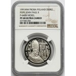 Próba NIKIEL 200.000 złotych 1991 Jan Paweł II - ołtarz