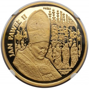 Próba ZŁOTO 200.000 złotych 1991 Jan Paweł II - Ołtarz