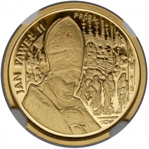 Próba ZŁOTO 20.000 złotych 1991 Jan Paweł II - Ołtarz