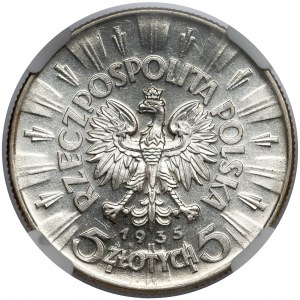 Piłsudski 5 złotych 1935