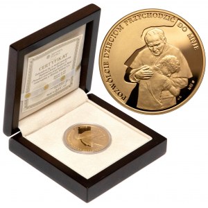 Złoty medal Jan Paweł II 2008 - Wielki Pontyfikat 1978-2005 (1z100szt)