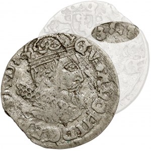Gustaw II Adolf, Trojak Elbląg 1633 - bardzo rzadki