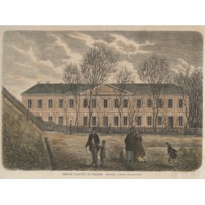 WARSZAWA. Tymczasowy szpital na Pradze, według rys. L. Dymitrowicza