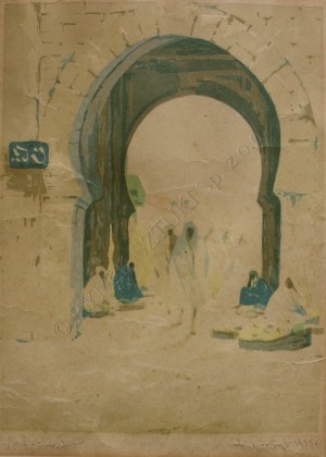 Aleksander Laszenko (1883-1944), Brama arabska (1933)