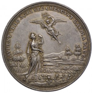 Pokój Cieszyński 1779, medal, b. rzadki