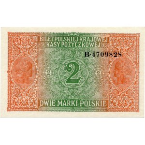 2 Marki Polskie 1916 Generał, seria B