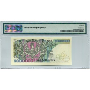 2.000.000 złotych 1992 seria B, PMG 66 EPQ