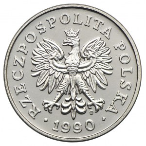 100 złotych 1990, PRÓBA NIKIEL