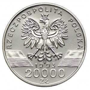 20.000 złotych 1993 Jaskółki, PRÓBA NIKIEL 