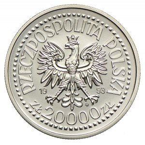 20.000 złotych 1993 Kazimierz IV Jagiellończyk, PRÓBA NIKIEL 
