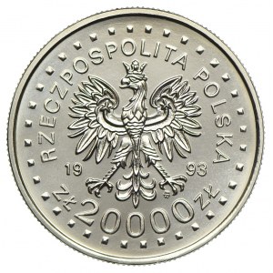 20.000 złotych 1993 XVII Zimowe Igrzyska Lillehammer 1994, PRÓBA NIKIEL