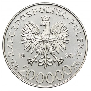 200.000 złotych 1990, gen. Stefan Rowecki GROT, PRÓBA NIKIEL