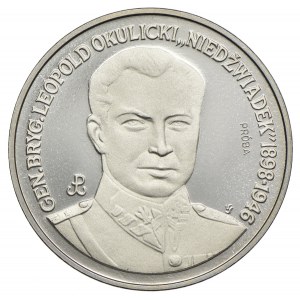 200.000 złotych 1991, gen. Leopold Okulicki NIEDŹWIADEK, PRÓBA NIKIEL