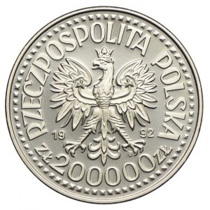 200.000 złotych 1992, Władysław III Warneńczyk, PRÓBA NIKIEL
