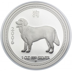 Australia, 1 dolar 2006 Rok Psa, PCGS PR68 DCAM
