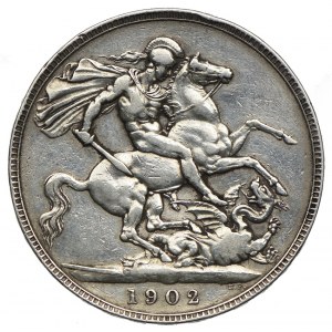 Wielka Brytania, Edward VII, 1 korona 1902