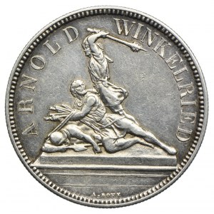 Szwajcaria, 5 franków 1861 Nidwalden, talar strzelecki