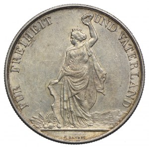 Szwajcaria, 5 franków 1872 Zurych, talar strzelecki