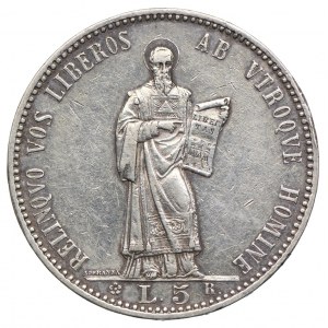 San Marino, 5 lirów 1898 R