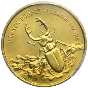 2 złote 1997 Jelonek Rogacz, PCGS MS68