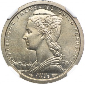 Togo, 1 frank 1948 ESSAI, NGC MS65