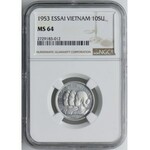 Wietnam, 10 su 1953 ESSAI, NGC MS64