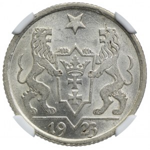 Wolne Miasto Gdańsk, 1 gulden 1923, NGC MS63