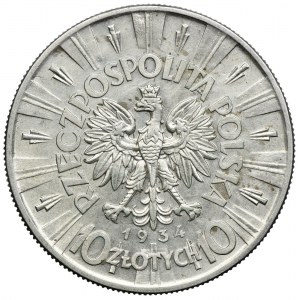 10 złotych 1934 Józef Piłsudski