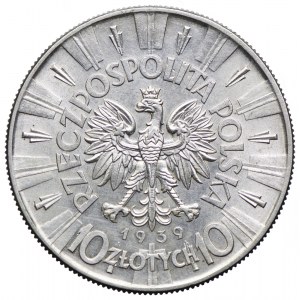 10 złotych 1939 Józef Piłsudski