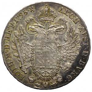 Austria, Franciszek II, 1/2 talara 1795 A, Wiedeń