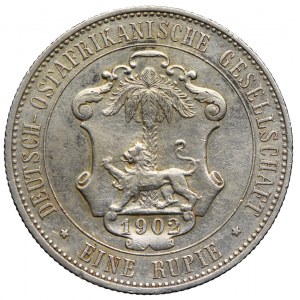 Niemiecka Afryka Wschodnia, Wilhelm II, 1 rupia 1902