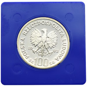100 złotych 1983 - Ochrona Środowiska Niedźwiedź