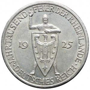 Niemcy, 3 marki 1925 E, Muldenhütten
